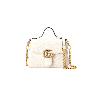 GUCCI GG MARMONT MINI TOP HANDLE BAG ‎‎547260 (21*15.5*8cm)